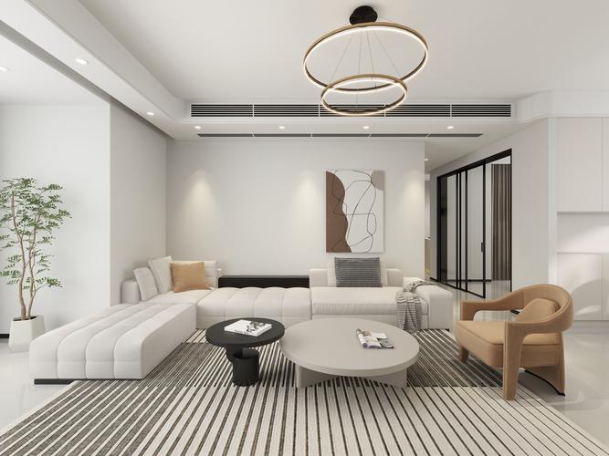 140平方現代簡約四居室 以簡馭繁，構筑靜謐雅致生活空間